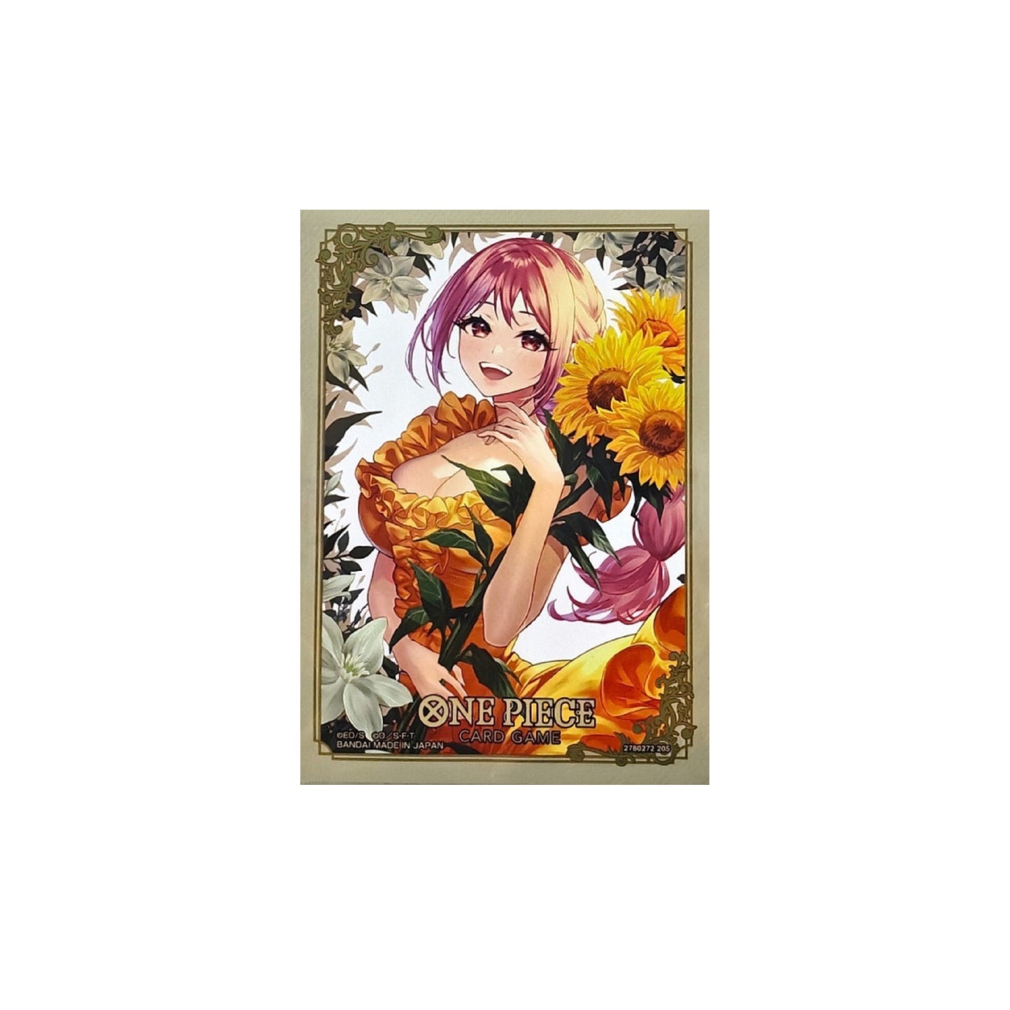 One Piece Card Game: Official Sleeves - TCG+ Store Edition Vol.4 - Rebecca (70 Bustine)
