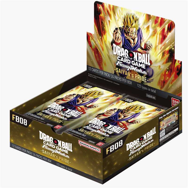 Dragon Ball Super Card Game Fusion World 08 Box FB-08 ENG