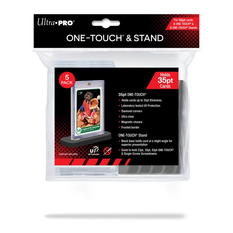 Ultra Pro – UV ONE-TOUCH Magnetic Holder & Stand Pack – 35PT (5 Pezzi)