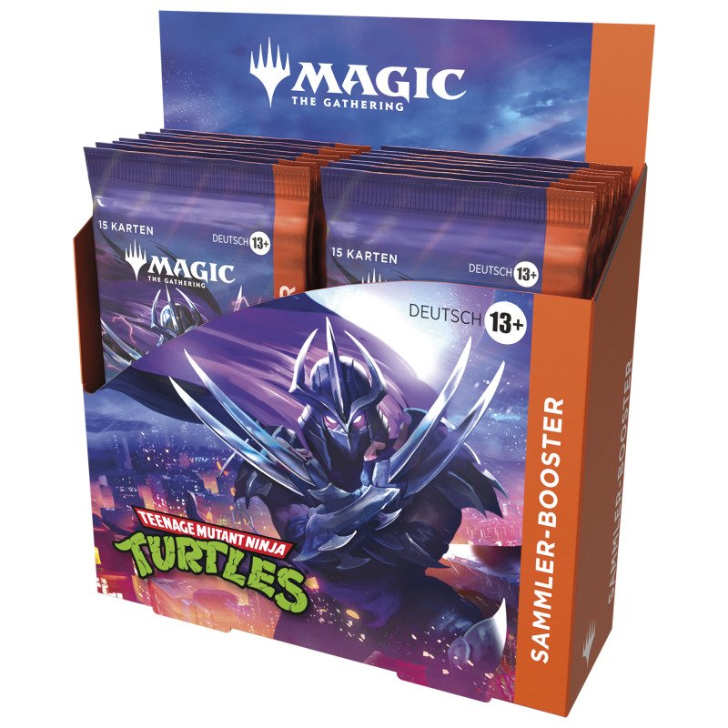Magic The Gathering - Teenage Mutant Ninja Turtles Collector Booster Display (12 Boosters) - ENG