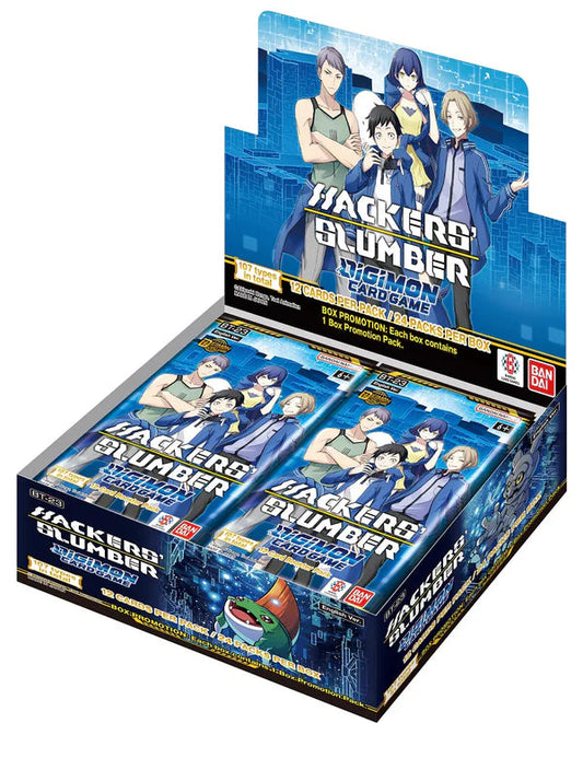 Digimon BT23 Hackers' Slumber Booster Box ENG