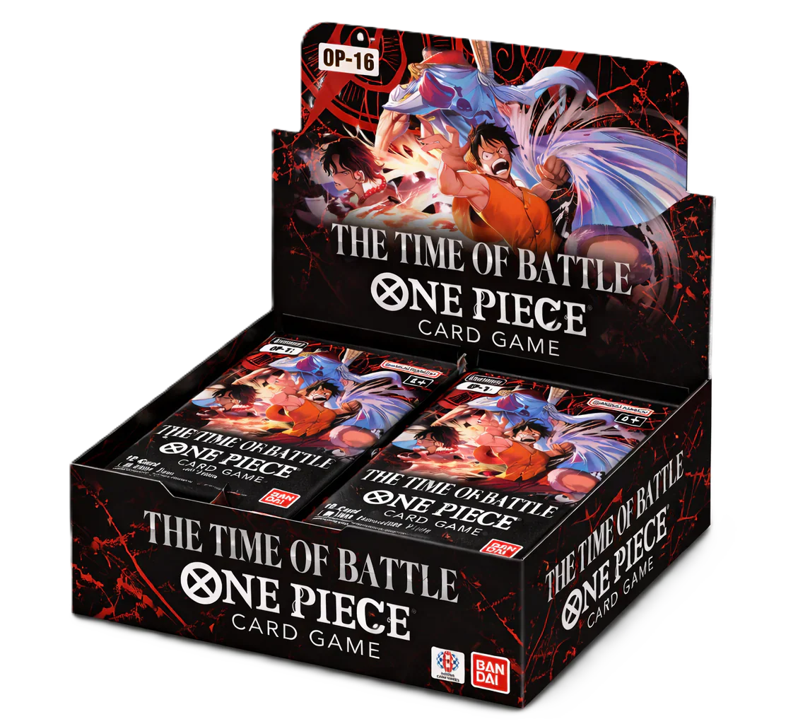 One Piece OP16 The Time Of Battle Booster Box Display 24 Bustine ENG