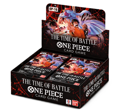 One Piece OP16 The Time Of Battle Booster Box Display 24 Bustine ENG