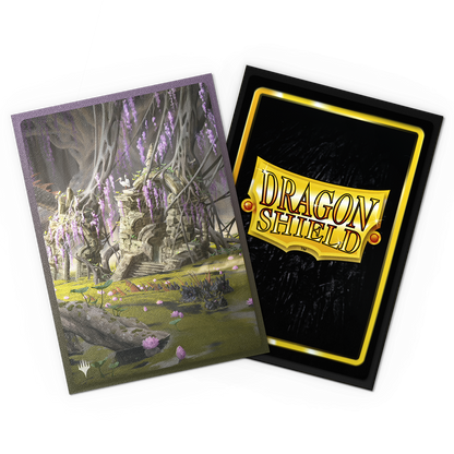 Dragon Shield Standard Licensed Dual Art Sleeves: MtG: Landfall Series - Verdant Catacomb [Matte] (100 Sleeves)