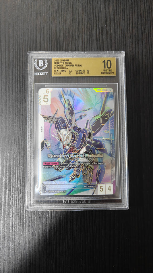 BGS 10 GUNDAM AERIAL REBUILD LR++ 2025 GD01-067