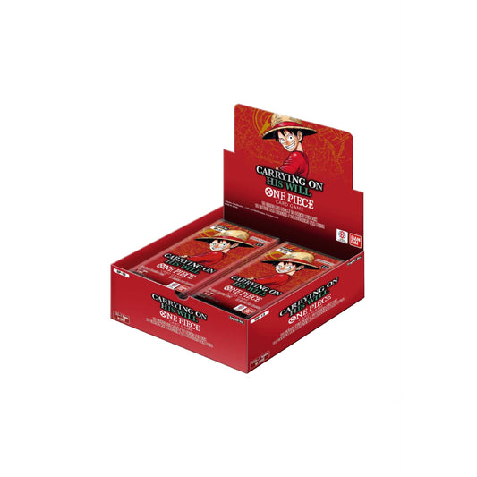 One Piece OP-13 Carrying On His Will Box 24 Bustine ENG