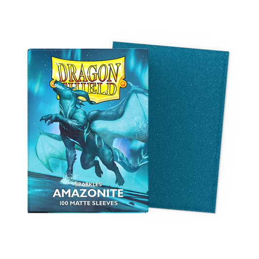 Dragon Shield Standard Sleeves: Amazonite [Matte] (100 Sleeves)