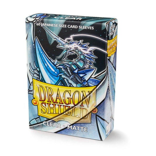 Dragon Shield Japanese Sleeves: Clear [Matte] (60 Sleeves)