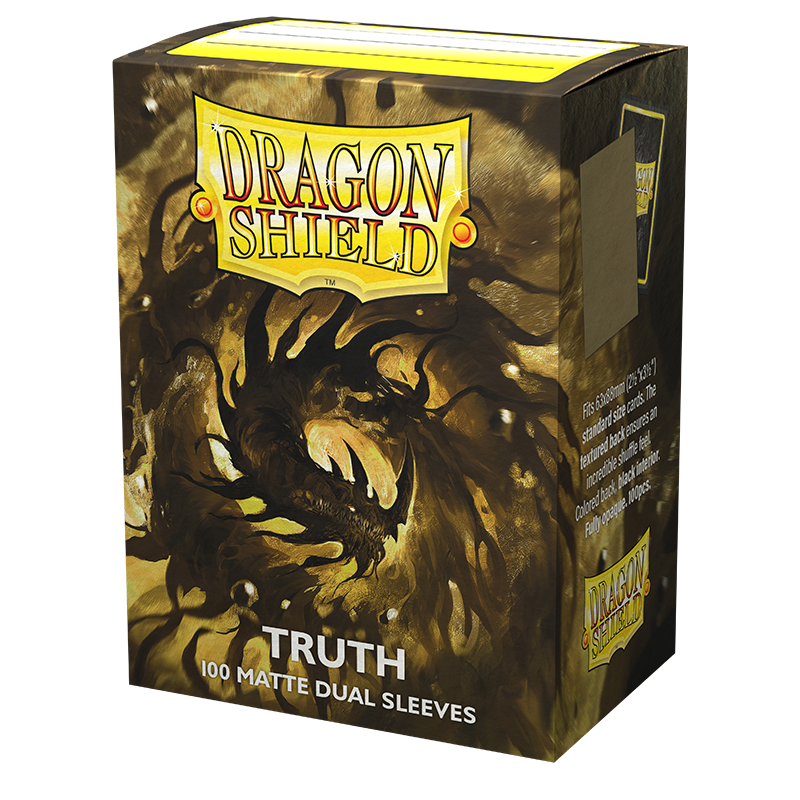 Dragon Shield - Standard Dual Sleeves: Truth [Matte] (100 Sleeves)