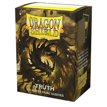Dragon Shield - Standard Dual Sleeves: Truth [Matte] (100 Sleeves)