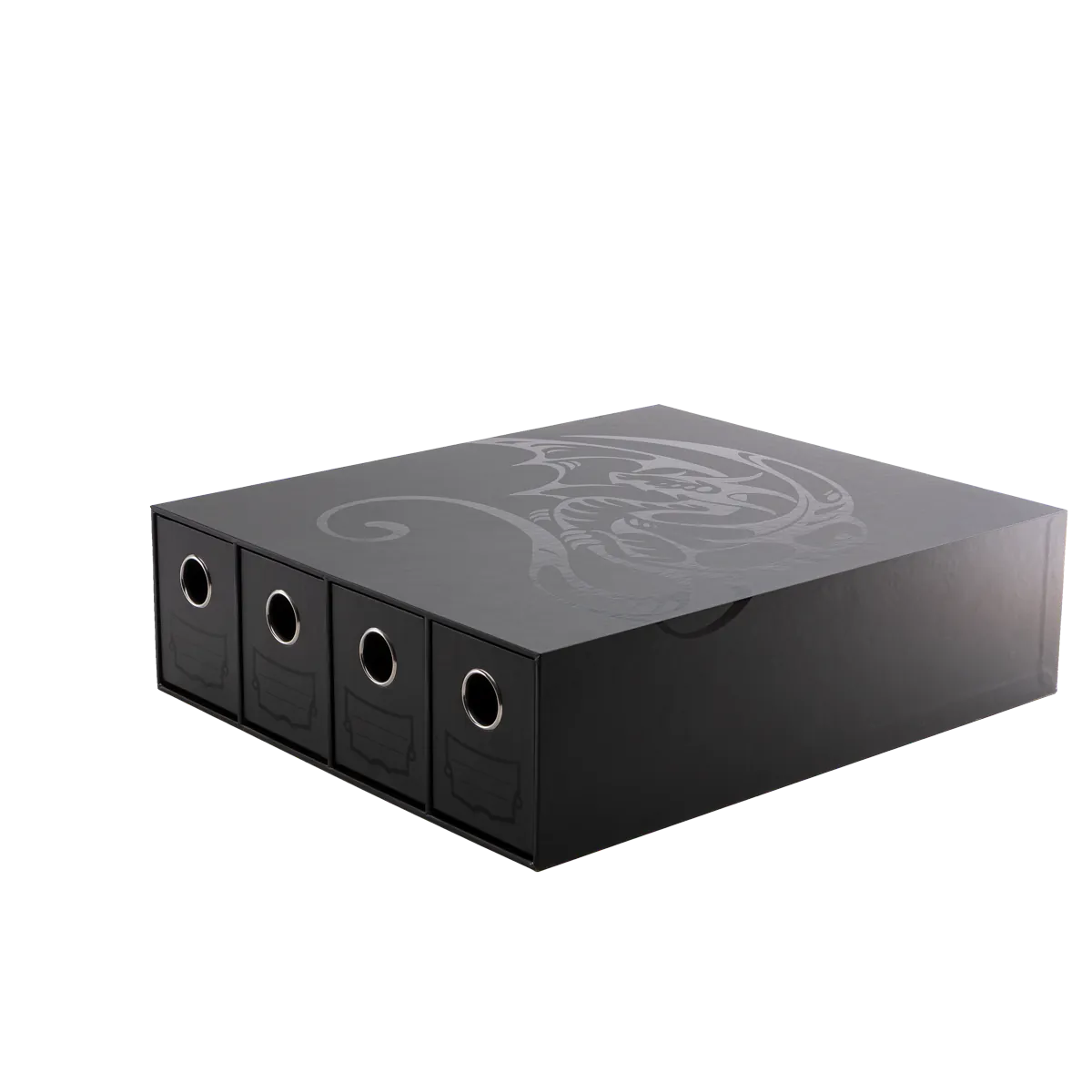 Dragon Shield - Fortress Black [Orizzontale] 4 Comparti