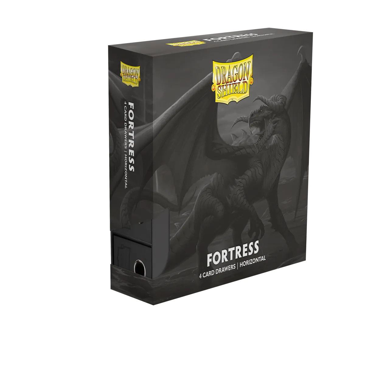 Dragon Shield - Fortress Black [Orizzontale] 4 Comparti
