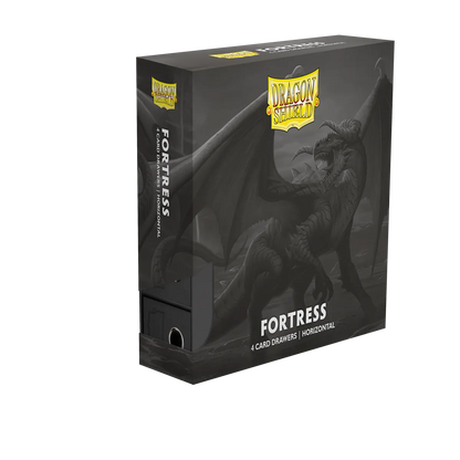 Dragon Shield - Fortress Black [Orizzontale] 4 Comparti
