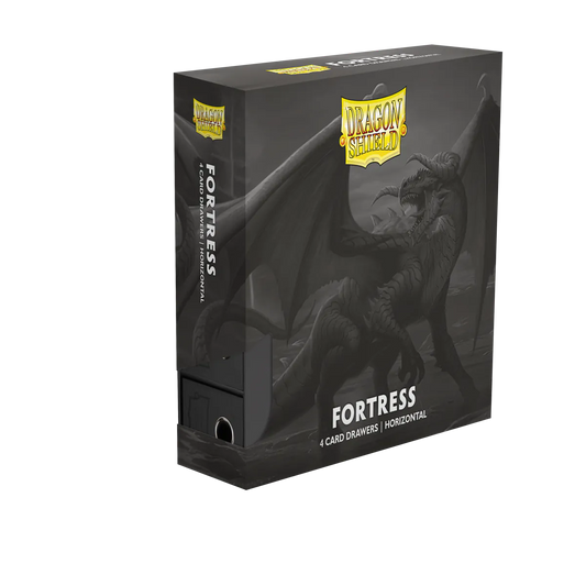 Dragon Shield - Fortress Black [Orizzontale] 4 Comparti