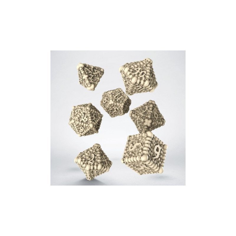 Q Workshop - Macabre 7pc RPG Dice Set