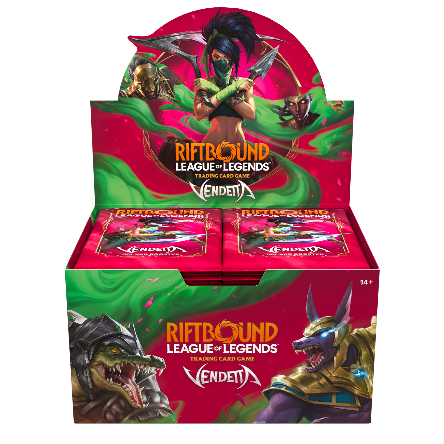[PRE ORDINE LUGLIO 2026] Riftbound: League of Legends TCG - Vendetta Booster Display (24 Boosters) - EN