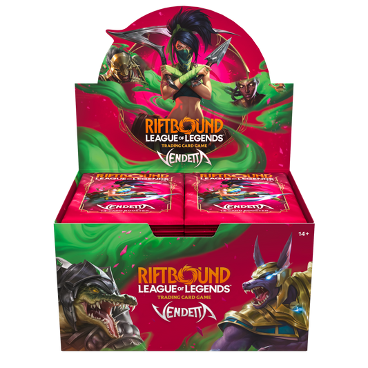 [PRE ORDINE LUGLIO 2026] Riftbound: League of Legends TCG - Vendetta Booster Display (24 Boosters) - EN