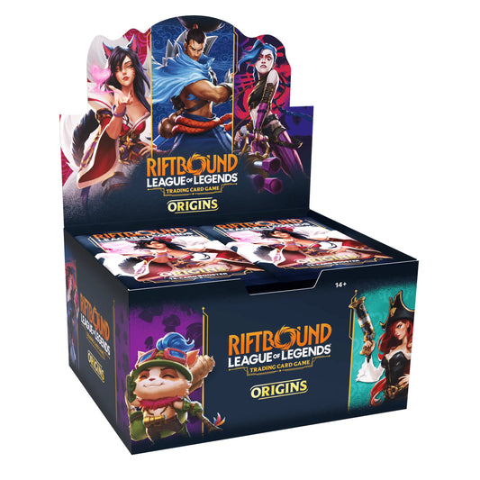 [PRE ORDINE GENNAIO 2025] Riftbound: League of Legends TCG - Origins Booster Display (24 Boosters) - EN SECOND WAVE