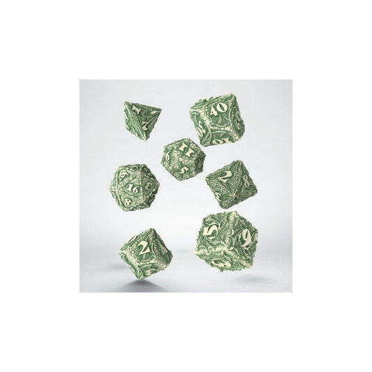 Q Workshop - Dracopolis: The Andean Longneck 7pc RPG Dice Set