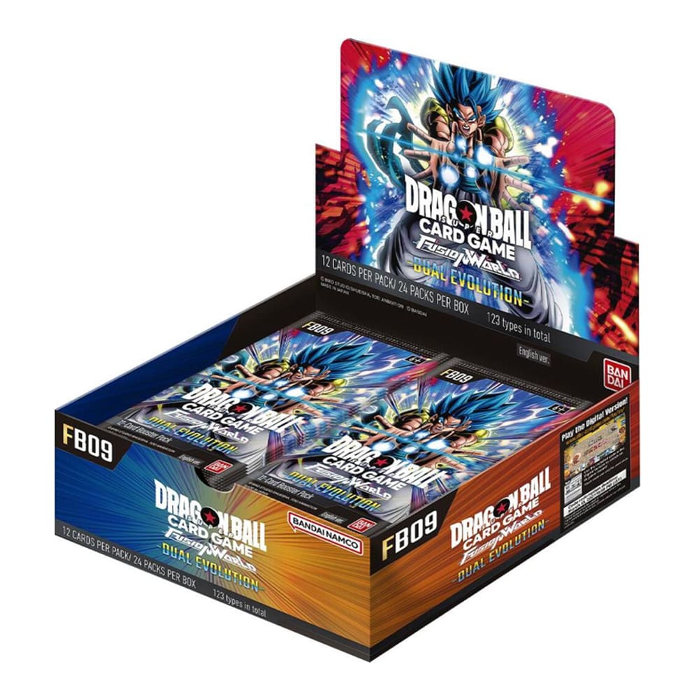 Dragon Ball Fusion World FB09 2st anniversary Dual Evolution Booster Box 24 Booster Pack ENG