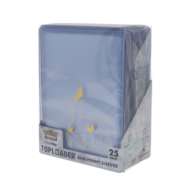 Ultra Pro - Pokemon: Pikachu Toploader and Penny Sleeves Combo Pack