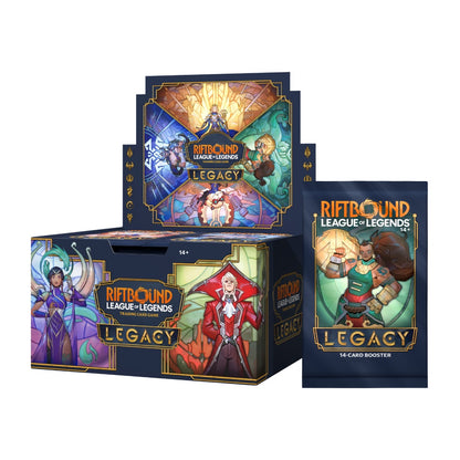[PRE ORDINE GENNAIO 2027] Riftbound: League of Legends TCG - Legacy Booster Display (24 Boosters) - EN