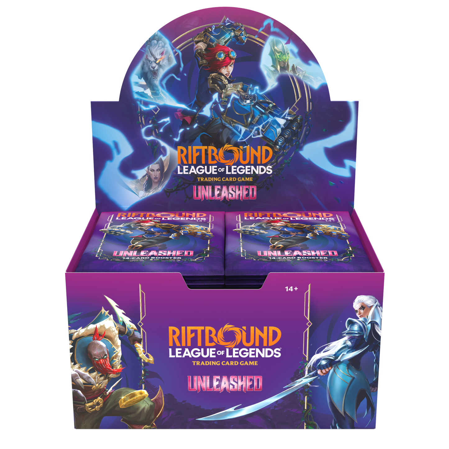 [PRE ORDINE MAGGIO 2026] Riftbound: League of Legends TCG - Unleashed Booster Display (24 Boosters) - EN