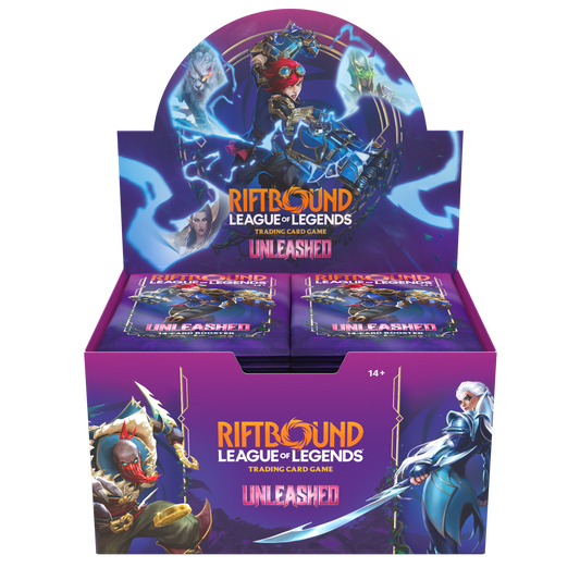 [PRE ORDINE MAGGIO 2026] Riftbound: League of Legends TCG - Unleashed Booster Display (24 Boosters) - EN