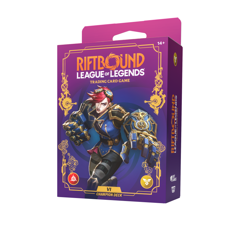 [PRE ORDINE MAGGIO 2026] Riftbound: League of Legends TCG - Unleashed Champion Deck: Vi EN