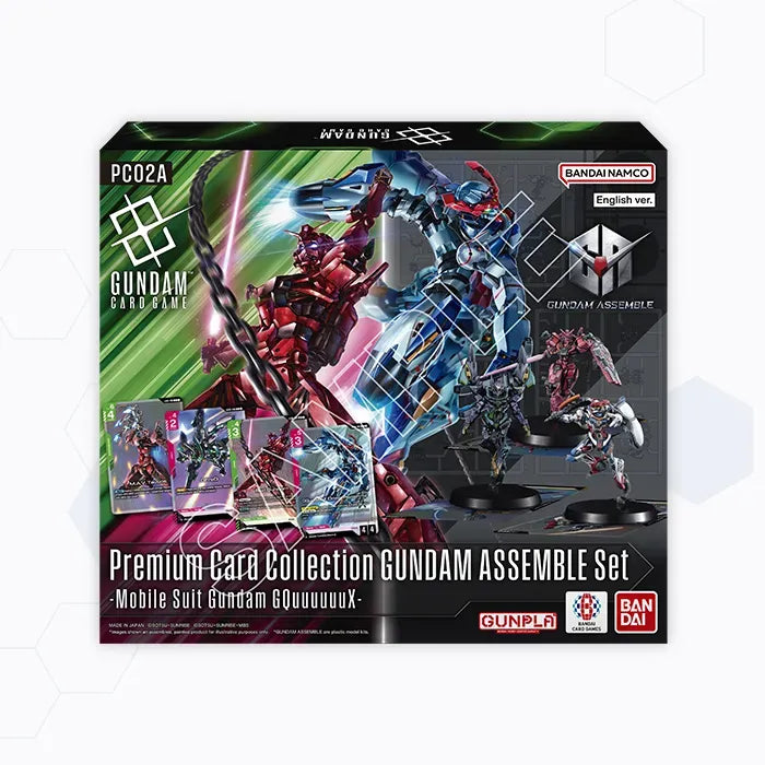 GUNDAM ASSEMBLE Set -Mobile Suit Gundam GQuuuuuuX- [PC02A] ENG