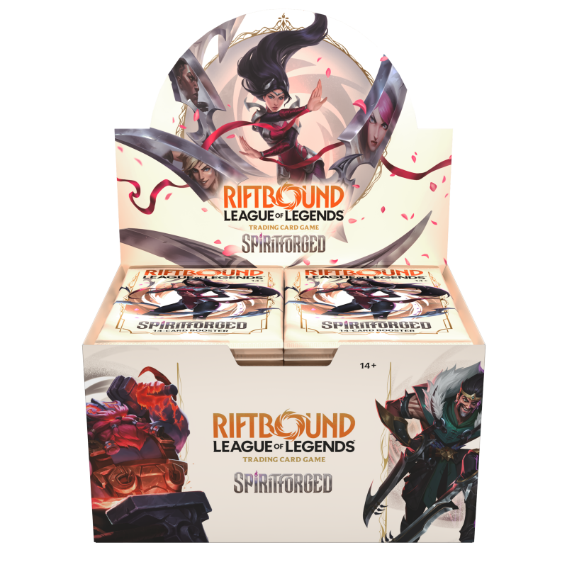 [PRE ORDINE FEBBRAIO 2026] Riftbound: League of Legends TCG - Spiritforged Booster Display (24 Boosters) - EN