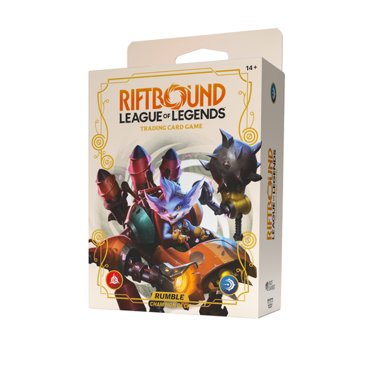 [PRE ORDINE FEBBRAIO 2026] Riftbound: League of Legends TCG - Spiritforged Champion Deck: Rumble EN