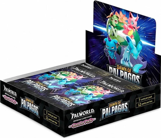 Booster Box Palworld BP01 Dawn of Palpagos 12 Booster Pack ENG – Palworld Card Game